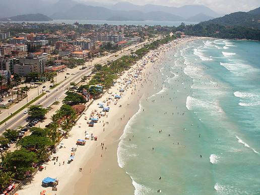 Apartamento De Frente Para O Mar Ubatuba Exteriör bild